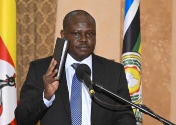 Edward Akol Sworn-in as New Auditor General