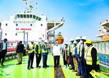 Museveni Launches Lake Victoria Logistics Facility to Reduce Cost of Transporting Fuel to Uganda