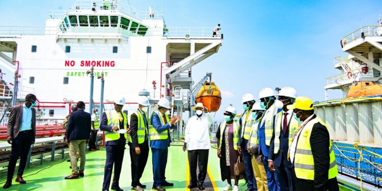 Museveni Launches Lake Victoria Logistics Facility to Reduce Cost of Transporting Fuel to Uganda