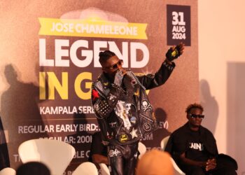 Jose Chameleone to Mark 25 Years of Musical Excellence at ‘Legend in Gold’ Concert