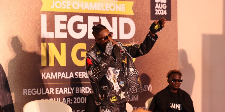 Jose Chameleone to Mark 25 Years of Musical Excellence at ‘Legend in Gold’ Concert