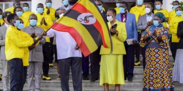 Museveni, First Lady Flag-Off Team Uganda for Summer Olympic Games Paris 2024