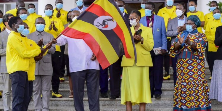Museveni, First Lady Flag-Off Team Uganda for Summer Olympic Games Paris 2024