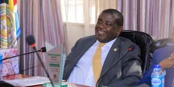 Government Chief Engineer Samson Bagonza Retires