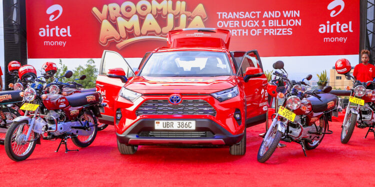 Customers to Win New Toyota RAV 4 Hybrid, Boda Bodas and Money in Airtel’s Vroomula Amajja Campaign