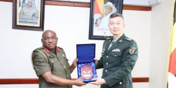 Chinese Defence Advisor Colonel Zhang Hao Commits to Enhance Uganda-China Military Cooperation