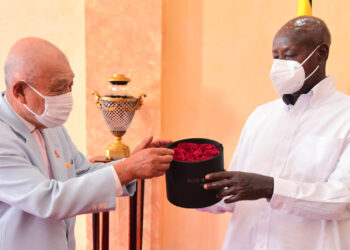 Japanese Investor Yohei Sasakawa to Support Ugandan Farmers Increase Productivity