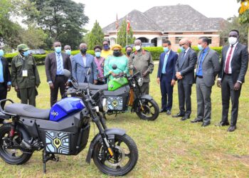 Museveni Commissions Spiro Electric Motorbikes, Lauds Environmentally Friendly Alternatives