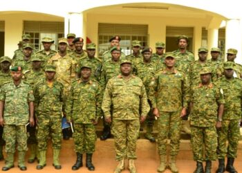 UPDF Deputy Commander Land Force Commissions 52 Housing Units in Pader