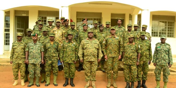 UPDF Deputy Commander Land Force Commissions 52 Housing Units in Pader