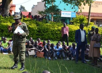 UPDF Deputy Commander Land Force Commissions 52 Housing Units in Pader