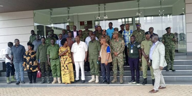 Gen Salim Saleh Advocates for Mechanised Farming as 419 Cadres Graduate in Gulu