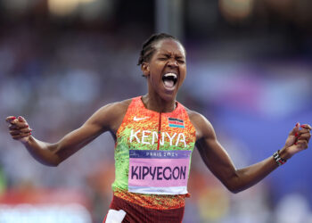 Olympic Champion Faith Kipyegon Becomes First Woman to Win 3 Olympic Gold Medals