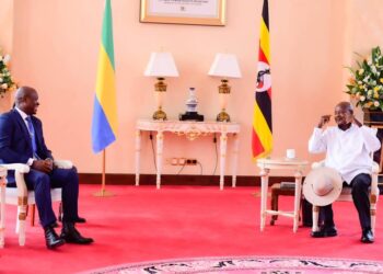 Museveni Hosts Gabonese Transitional President Brice Clotaire Oligui Nguema