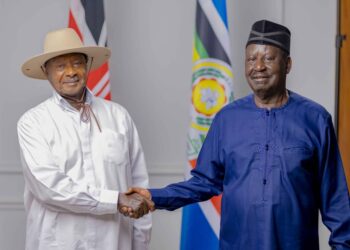 Museveni Endorses Raila’s Bid for Chairperson of African Union Commission