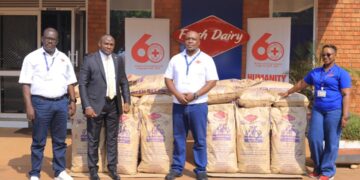 Fresh Dairy Donates Powdered Milk Worth Shs2.2Bn to Vulnerable Communities