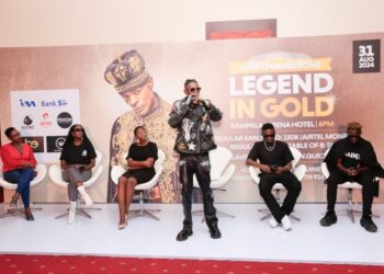 Jose Chameleone’s ‘Legend in Gold’ Concert Set for Saturday