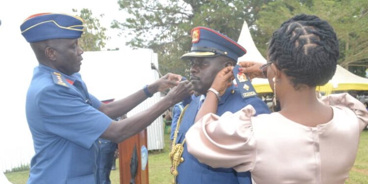 72 Newly Promoted Officers Decorated