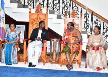 Kyabazinga Hosts King Mswati III at Igenge Royal Palace in Jinja