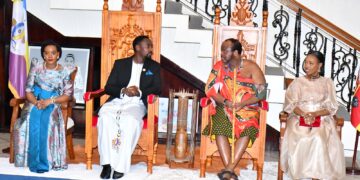 Kyabazinga Hosts King Mswati III at Igenge Royal Palace in Jinja