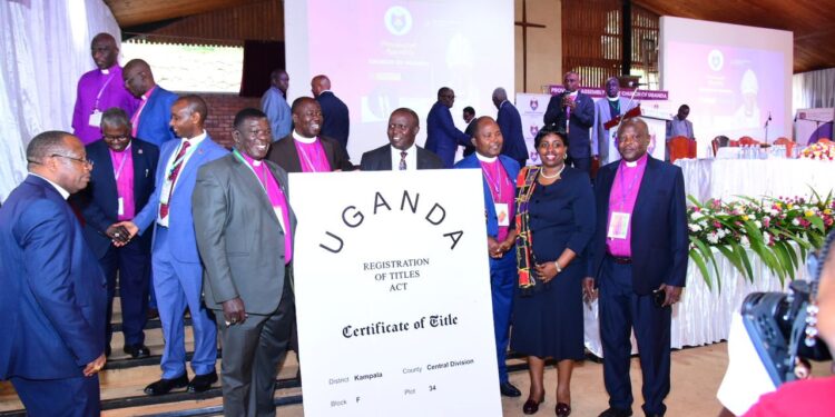 Equity Bank Celebrates Partnership with Church of Uganda: Land Title Handed Back in Milestone Event