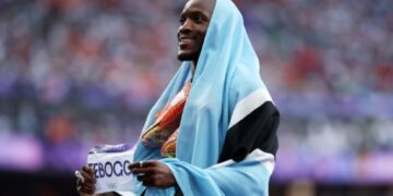 Letsile Tebogo Becomes Botswana’s First Olympic Champion with 200m Win in Paris