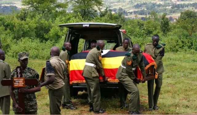 Late Athlete Rebecca Cheptegei Buried with Full Military Honours
