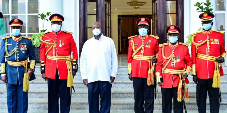 Do Not Squander Your Retirement Packages – Museveni Tells Generals