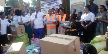 UPPC Donates Scholastic Items to Barbie Children Foundation in Wakiso