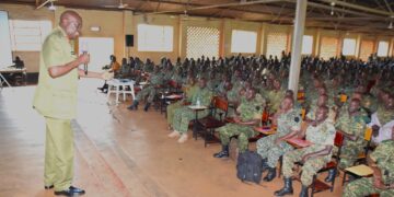 Brig Gen Bagonza Praises Retiring UPDF Officers for Selfless Service to the Nation