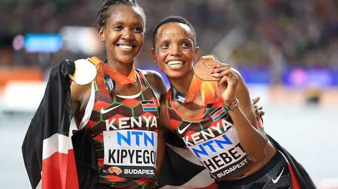 Kenya’s Golden Girls: Kipyegon and Chebet Break Meeting Records at Wanda Diamond League in Brussels