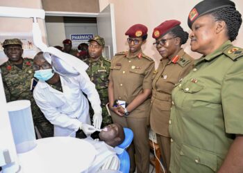 UPDF MPs Hand over Dental Equipment to SFC’s Dr. Ronald Bata Memorial Hospital