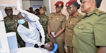 UPDF MPs Hand over Dental Equipment to SFC’s Dr. Ronald Bata Memorial Hospital