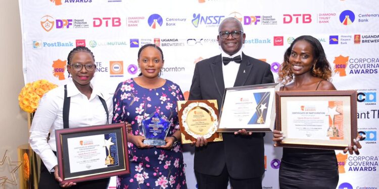 Uganda Breweries Crowned overall winner of 2024 Corporate Governance Awards