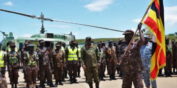 Lt Gen Kayanja Muhanga Flags off 4th UPDF Aviation Component to Somalia