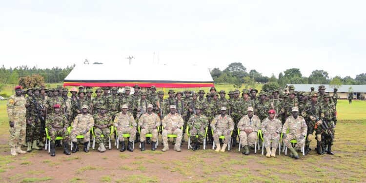 SFC Deputy Commander Brig Gen Nyakikuru Tips Army Officers on Military Planning and Adaptability