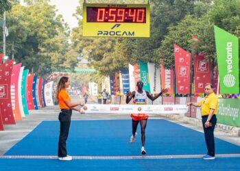 Marathon Great Joshua Cheptegei Wins Delhi Half Marathon 