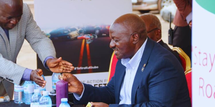 Gen Katumba Calls for Collective Responsibility to Improve Road Safety