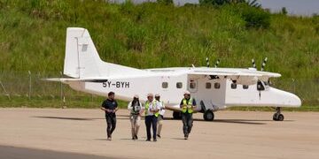 Kabalega International Airport Conducts Successful Test Flight