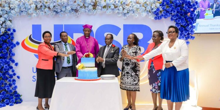 Archbishop Kazimba Mugalu Leads URSB in Annual Thanksgiving Prayers