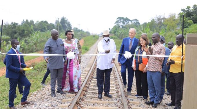 Museveni Commissions Mukono-Kampala Meter Gauge Railway Line