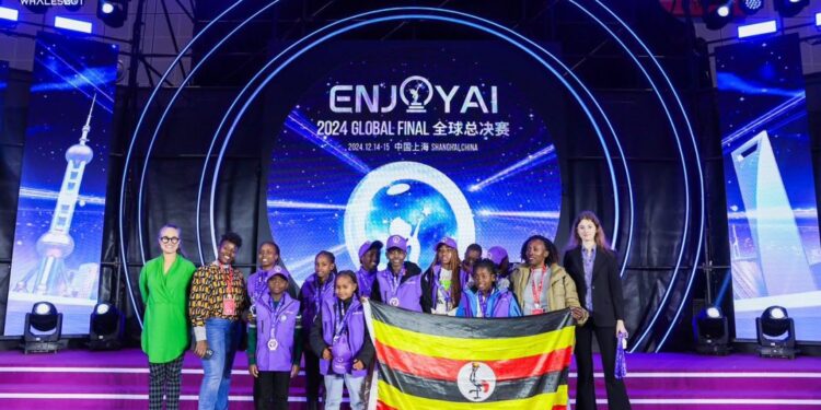 Ugandan Teen Engineers Win Global AI & Robotics Competition in China