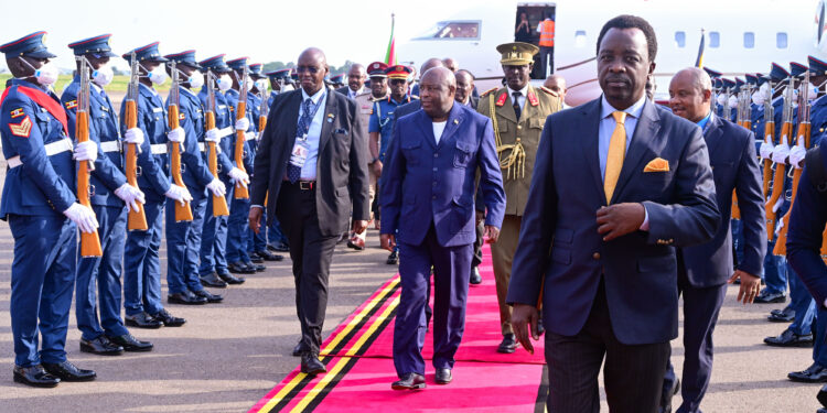 Burundi President and Liberia Vice President in Uganda for AU Summit on Agriculture