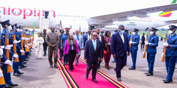 Ethiopian President Selassie Arrives in Uganda for AU Summit on Agriculture