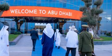 Museveni in Abu Dhabi for Sustainability Week