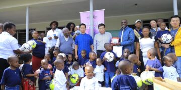 Pictorial: Chinese Delegation & Tourism Ministry Extend Support to Tooro Babies Home