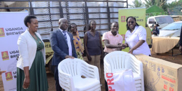 Uganda Breweries Donates Items worth Shs30m to Luzira youth, women