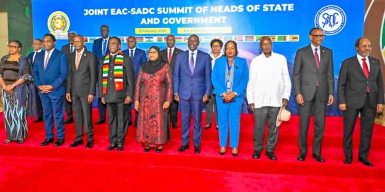 EAC and SADC Leaders Order Uninvited Foreign Armies Out, Urge Direct Talks with M23 to Resolve DR Congo Conflict
