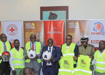 Road Safety: Gen Katumba Launches Safe Steps Phase 3 to Train 6000 Community Responders
