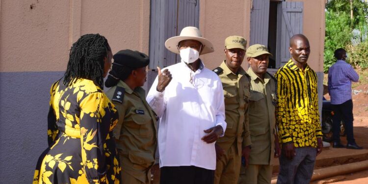 Museveni Pledges to Upgrade Historic Isunga Police Station
